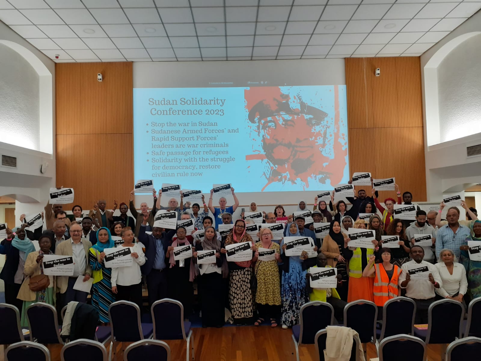 Sudan solidarity conference held in London - Dabanga Radio TV Online