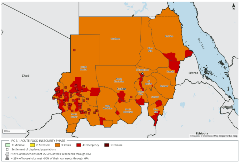 FEWS NET: Food insecurity 'atypically elevated' in Sudan - Dabanga