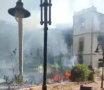حريق في القصر الجمهوري ومقتل 6 أشخاص بجنوب الخرطوم جراء القصف المدفعي