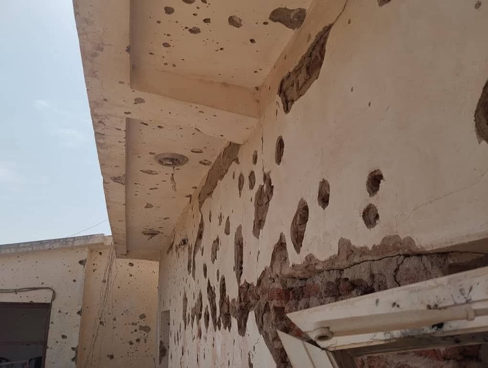 قصف مدفعي على الأبيض