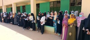 الطالبات الجالسات لامتحانات الشهادة السودانية في شرق النيل