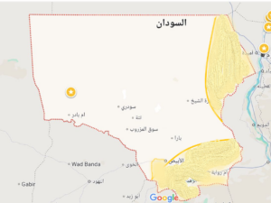 مناطق سيطرة الجيش والدعم السريع في شمال كردفان