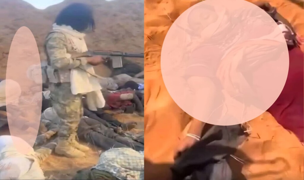 صور تكشف لقتلى داخل الفاشر وأثناء الخروج منها -اكتوبر 2025وسائل التواصل