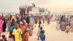 الفاشر :نزوح أكثر من 1500 شخص ووفاة طفلتين جوعا على الطريق إلى طويلة