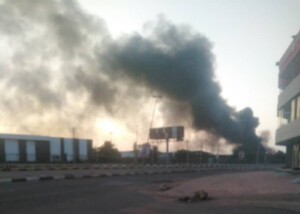 قوات الدعم السريع تشن هجوما بالمسيرات على مطار الخرطوم واهداف اخرى-