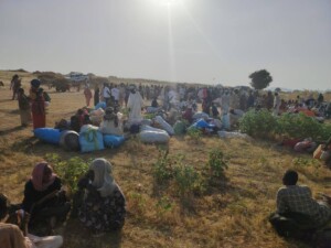 نازحون وصلوا إلى الفاشر فرارا من طويلة-اكتوبر 2025-راديو دبنقا