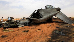 قوات الدعم السريع تقول إنها اسقطت طائرة في بابنوسة بغرب كردفان -4 نوفمبر 2025- وسائل التواصل