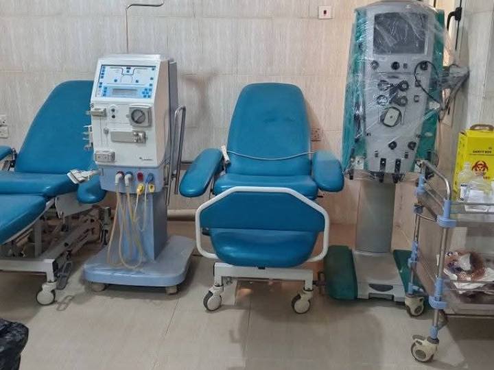 مركز غسيل كلى في منطقة ود النعيم بالجزيرة- وسائل التواصل