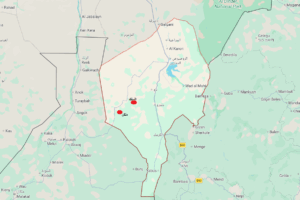 منطقتا ملكن والسلك في اقليم النيل الأزرق- حرائط قوقل