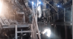 انقطاع التيار الكهربائي في الابيض إثر استهداف محطة كهرباء بمسيرة-4 يناير 2026- وسائل التواصل