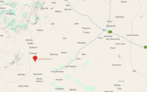 منطقة مركندي بجنوب دارفور -خرائط قوقل