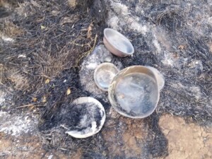 هجمات بمسيرات لمنطقة يابوس بالنيل الأزرق تتسبب في حرائق- فبراير 2026- وسائل التواصل