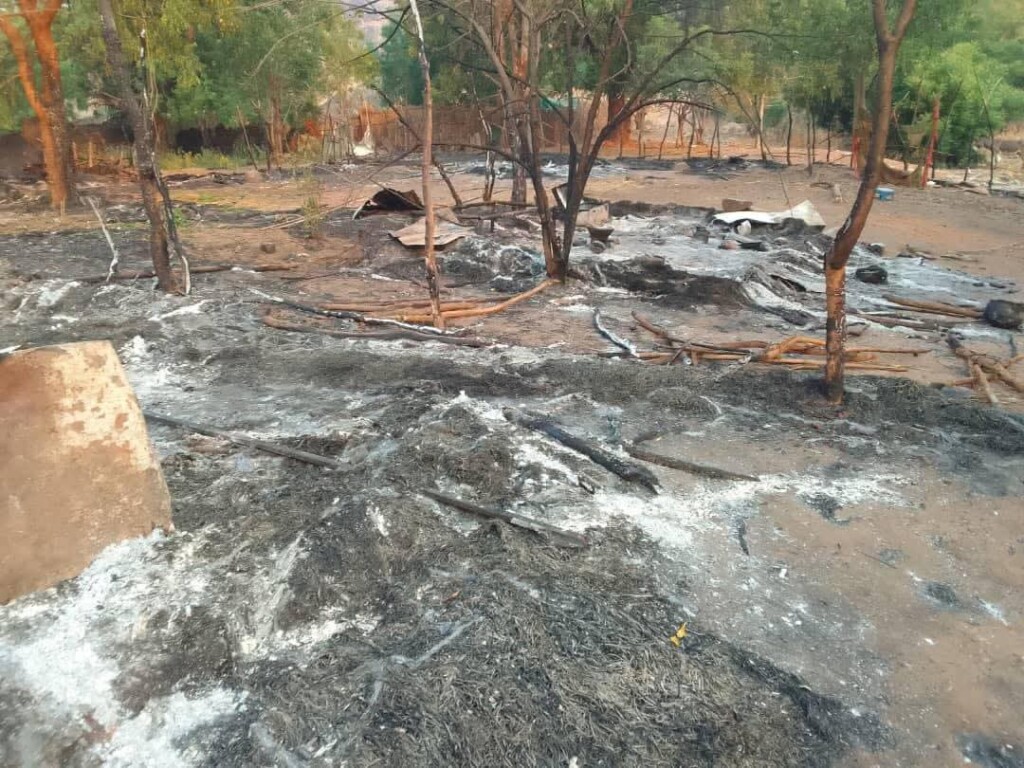 هجوم بمسيرة على الكرمك-18 فبراير 2026-وسائل التواصل