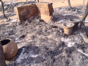 حريق في أم دخن بوسط دارفور - 18 فبراير 2026:غرفة طوارئ أم دخن