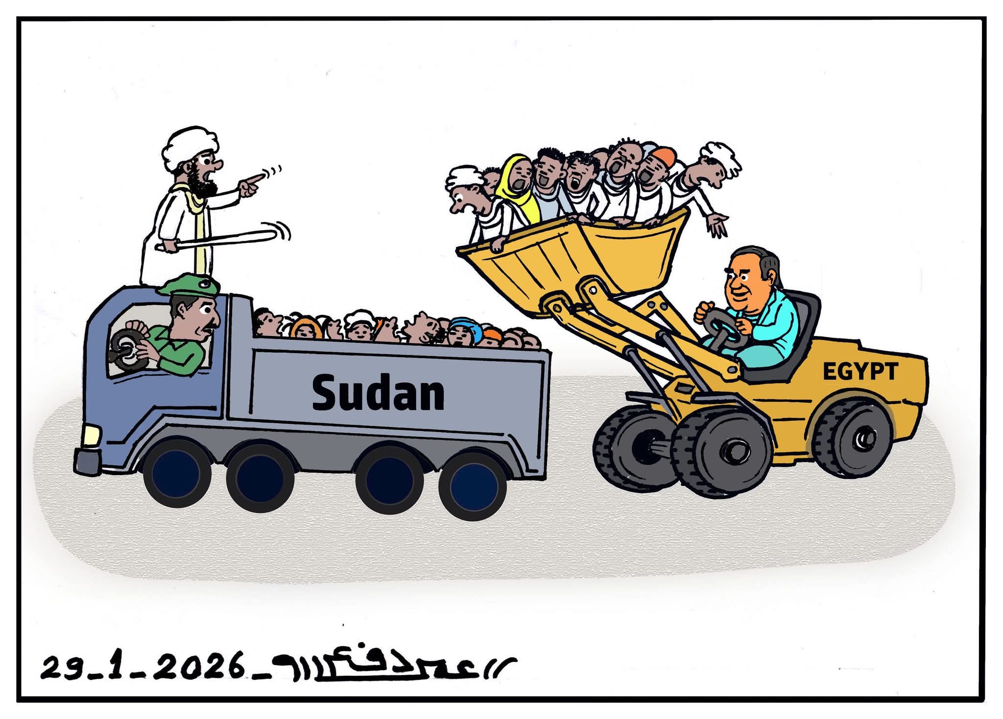 السودان – مع الجمهور: كيف كان رد فعل السودانيين على حملات الاعتقال في مصر؟