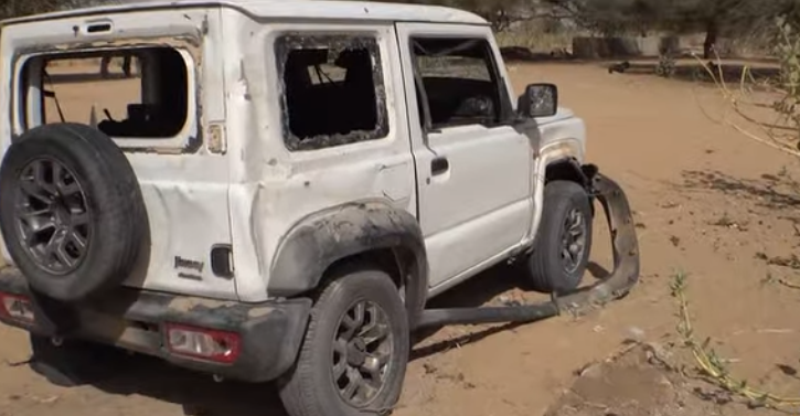 المكان الذي تعرض لهجوم بمسيرة يوم 18 مارس 2026-وسائل التواصل