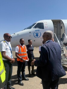 طائرة تتبع لبرنامج الغذاء العالمي تهبط في مطار الخرطوم لأول مرة منذ ثلاث سنوات -فبراير 2026-برنامج الغذاء العالمي