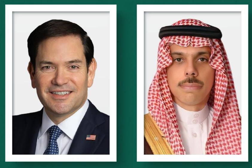 اتصال هاتفي بين وزير الخارجية السعودي فيصل بن فرحان ونظيره الأمريكي ماركو روبيو-مارس 2026-وزارة الخارجية السعودية