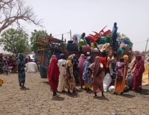 النازحون من قيسان في النيل الأزرق- مارس 2026 - غرفة طوارئ النيل الأزرق