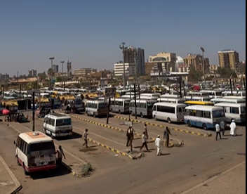 موقف جاكسون في الخرطوم- فبراير 2025-وسائل التواصل