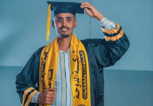الناشط علاء الدين الشريف المحكومة بالسجن لمدة حمس سنوات - وسائل التواصل