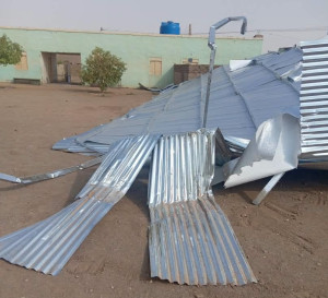 آثار الرياح في محلية مروي بشمال السودان - 24 سبتمبر 2026- إعلام محلية مروي