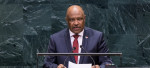 Sudan foreign minister attacks external intervention at UN