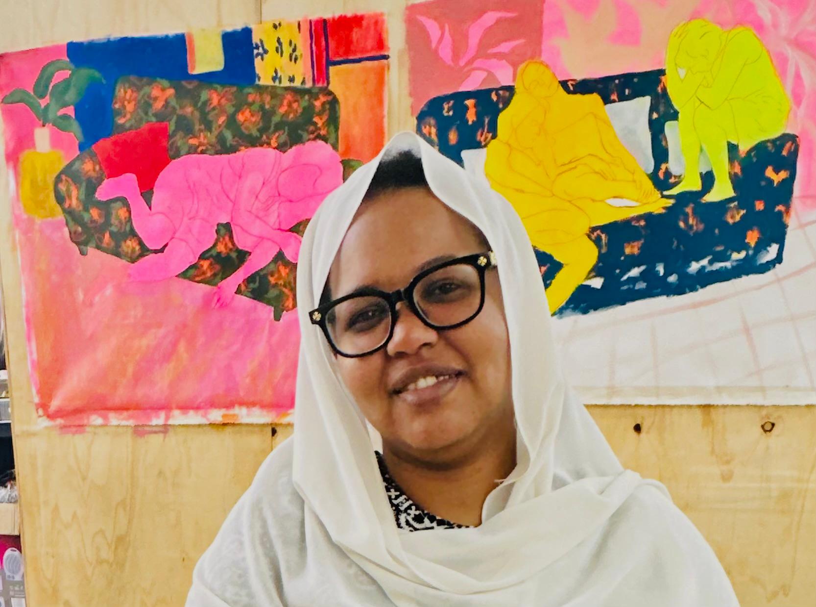 War’s scars and hope for healing: Sudanese stories through the art of Amani Azhari